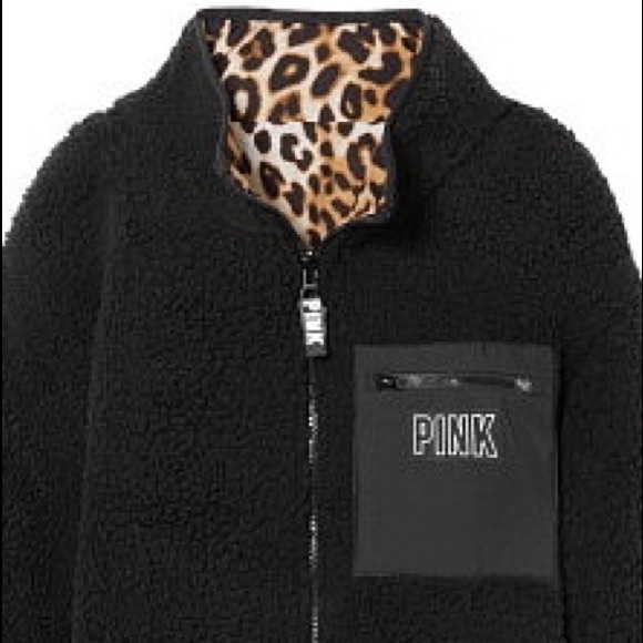 🛑SOLD!🛑 PINK REVERSIBLE CHEETAH SHARPA - Picture 7 of 8